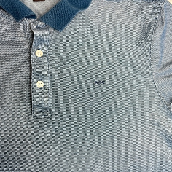 Men's Blue Polo Shirt - Picture 2 of 5